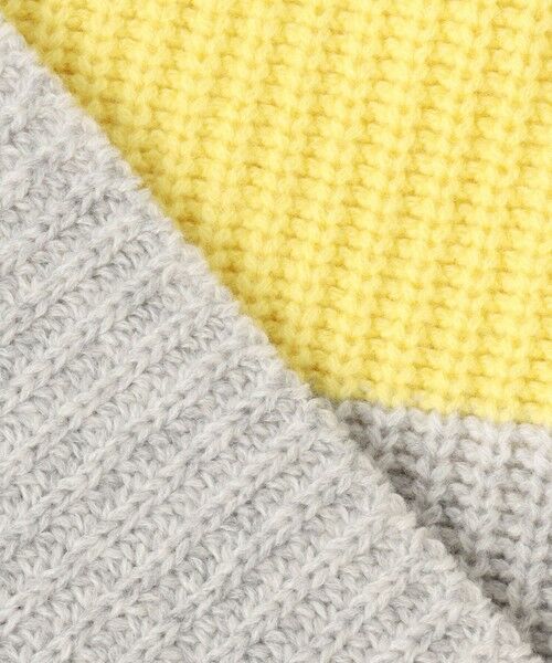 S size ONWARD(小さいサイズ) / エスサイズオンワード ニット・セーター | 【洗える】ウールカシミヤ カラーブロック バルキー ニット | 詳細15