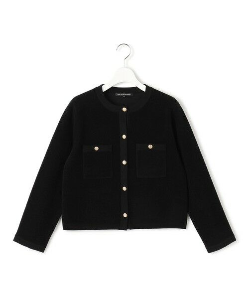S size ONWARD(小さいサイズ) / エスサイズオンワード カーディガン・ボレロ | 【洗える】ベロアニット カーディガン | 詳細7