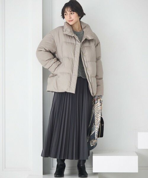 S size ONWARD(小さいサイズ) / エスサイズオンワード ニット・セーター | 【滝沢眞規子さん着用/洗える】レーシーヘムデザイン パフスリーブ ニット | 詳細5