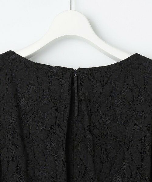 S size ONWARD(小さいサイズ) / エスサイズオンワード ロング・マキシ丈ワンピース | 【カタログ掲載】トリアセダブルクロスレース ワンピース | 詳細10