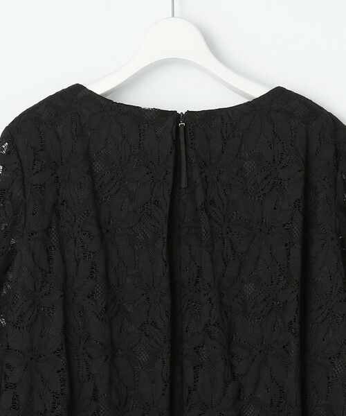 S size ONWARD(小さいサイズ) / エスサイズオンワード ロング・マキシ丈ワンピース | 【カタログ掲載】トリアセダブルクロスレース ワンピース | 詳細9