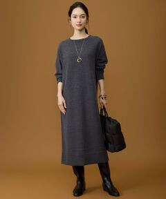 S size ONWARD(小さいサイズ) / エスサイズオンワード ミニ丈・ひざ丈ワンピース | ウールハイゲージニット ワンピース