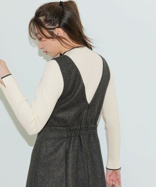 S size ONWARD(小さいサイズ) / エスサイズオンワード セットアップ | 【2SET】ジャンパースカート × ニット セット | 詳細2
