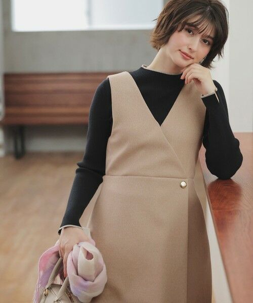 S size ONWARD(小さいサイズ) / エスサイズオンワード セットアップ | 【2SET】ジャンパースカート × ニット セット | 詳細18