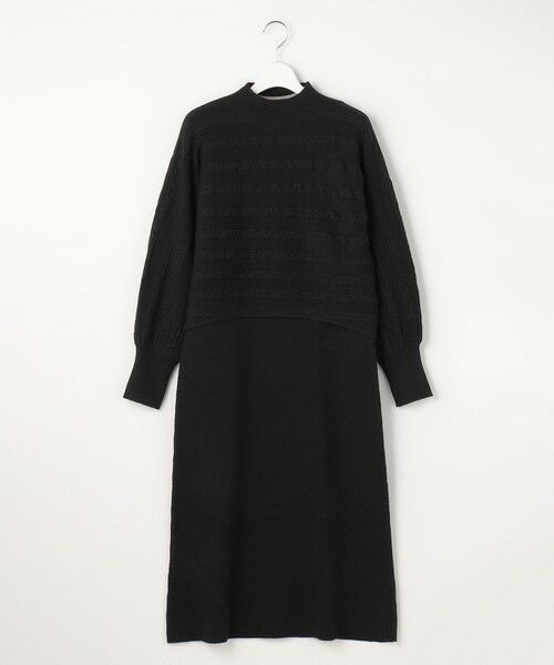 S size ONWARD(小さいサイズ) / エスサイズオンワード ミニ丈・ひざ丈ワンピース | 【2SET】ニット ボレロ × ワンピース セット | 詳細11