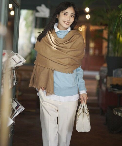 S size ONWARD(小さいサイズ) / エスサイズオンワード その他パンツ | 【洗える】ウォームストレッチ テーパード パンツ | 詳細4