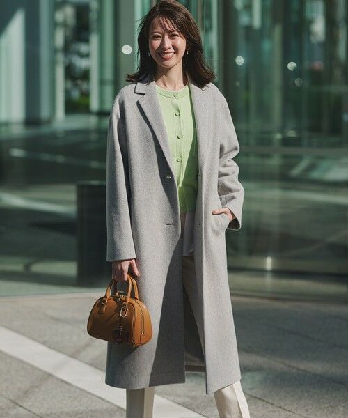 S size ONWARD(小さいサイズ) / エスサイズオンワード その他パンツ | 【洗える】ウォームストレッチ テーパード パンツ | 詳細4