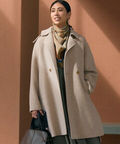 S size ONWARD(小さいサイズ) / エスサイズオンワード その他アウター | 【VERYベストアウター大賞「ロングアウター賞」受賞！/滝沢眞規子さん着用】 MANTECOPure リバー チェスターコート