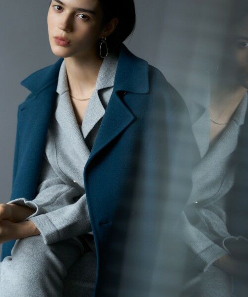 S size ONWARD(小さいサイズ) / エスサイズオンワード その他アウター | 【VERYベストアウター大賞「ロングアウター賞」受賞！/滝沢眞規子さん着用】 MANTECOPure リバー チェスターコート | 詳細9