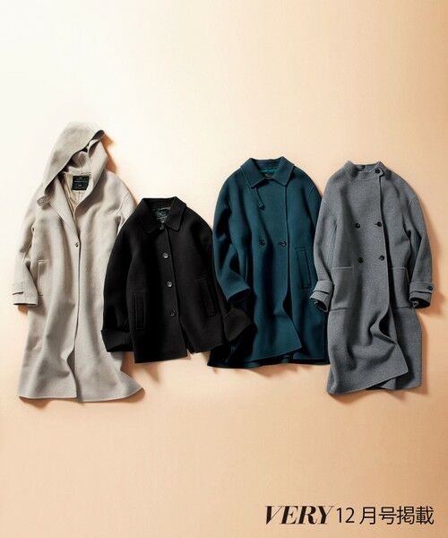 S size ONWARD(小さいサイズ) / エスサイズオンワード その他アウター | 【VERYベストアウター大賞「ロングアウター賞」受賞！/滝沢眞規子さん着用】 MANTECOPure リバー チェスターコート | 詳細13