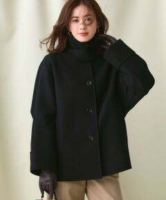 S size ONWARD(小さいサイズ) / エスサイズオンワード ステンカラーコート | 【VERY掲載】MANTECOPure リバー ステンカラーコート