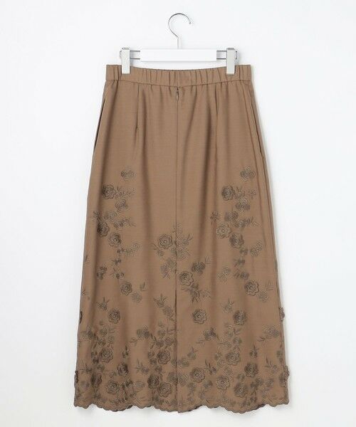 S size ONWARD(小さいサイズ) / エスサイズオンワード ミニ・ひざ丈スカート | 【SHIHOさん着用】エンブロイダリー スカート | 詳細6