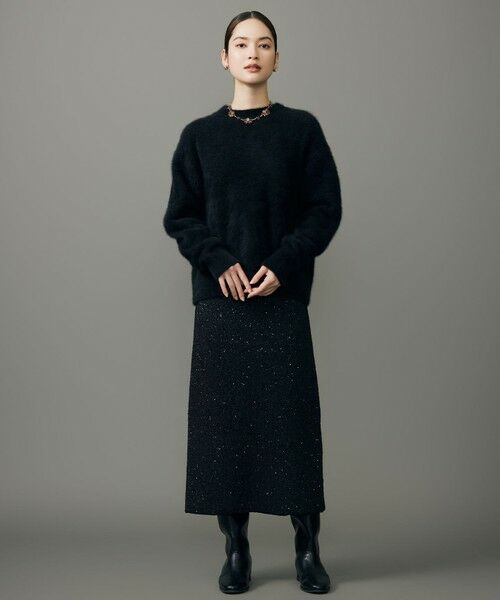 S size ONWARD(小さいサイズ) / エスサイズオンワード ミニ・ひざ丈スカート | 【カタログ掲載】スパンコールストレッチ スカート | 詳細18