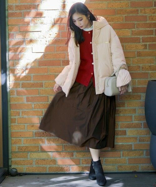 S size ONWARD(小さいサイズ) / エスサイズオンワード ミニ・ひざ丈スカート | グロッシータフタ スカート | 詳細7