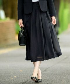 S size ONWARD(小さいサイズ) / エスサイズオンワード ミニ・ひざ丈スカート | シャイニータック スカート