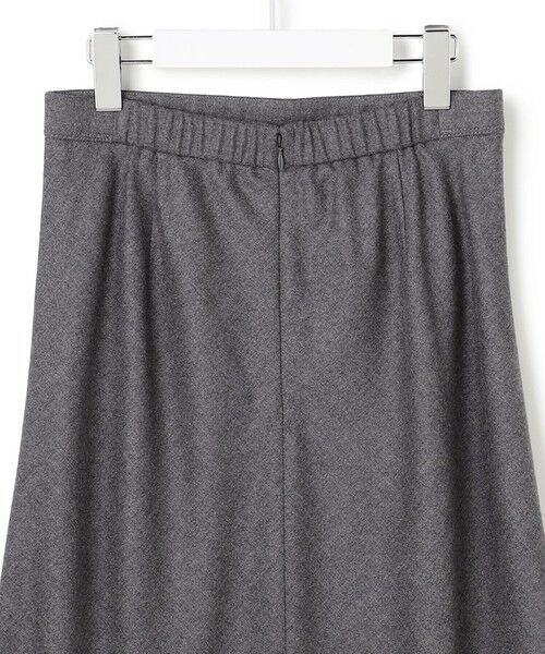 S size ONWARD(小さいサイズ) / エスサイズオンワード ミニ・ひざ丈スカート | 【洗える】ハイカウントフラノ フレア スカート | 詳細11