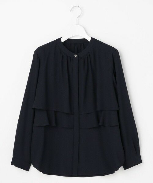 S size ONWARD(小さいサイズ) / エスサイズオンワード シャツ・ブラウス | ノーブルジョーゼット ブラウス | 詳細8