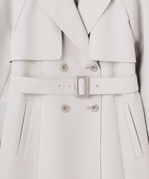 S size ONWARD(小さいサイズ) / エスサイズオンワード トレンチコート | エレガントロング トレンチ コート | 詳細5