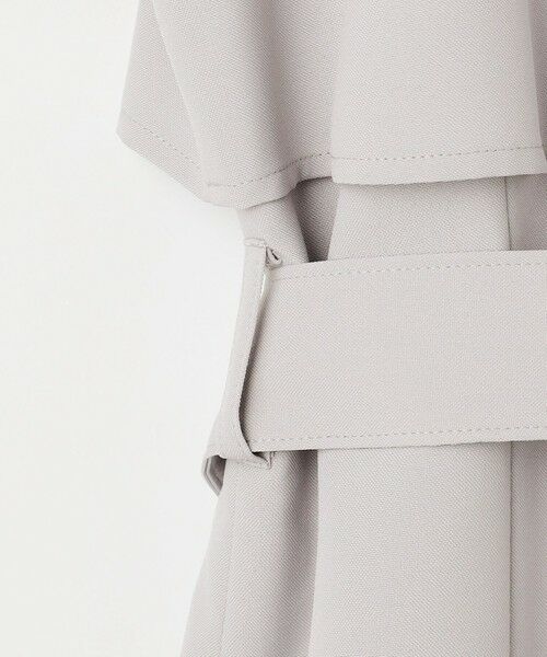 S size ONWARD(小さいサイズ) / エスサイズオンワード トレンチコート | エレガントロング トレンチ コート | 詳細8