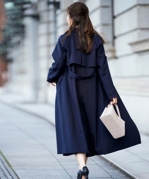 S size ONWARD(小さいサイズ) / エスサイズオンワード トレンチコート | エレガントロング トレンチ コート | 詳細21