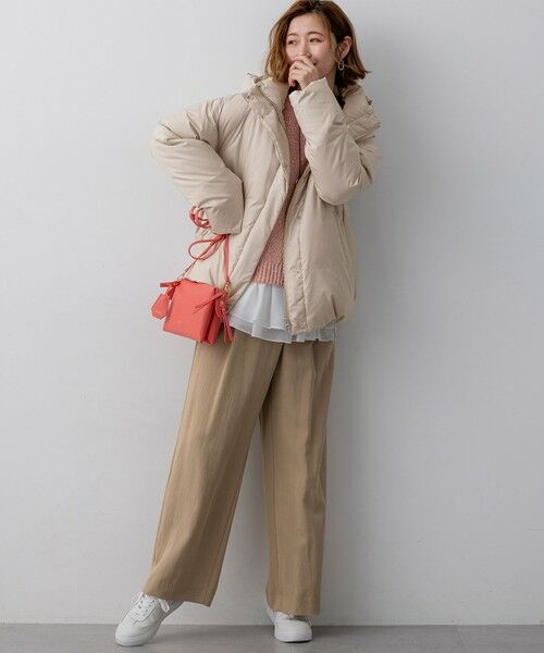 S size ONWARD(小さいサイズ) / エスサイズオンワード ダウンジャケット・ベスト | 【WEB&一部店舗限定】ステッチレス フーデット ダウン | 詳細19