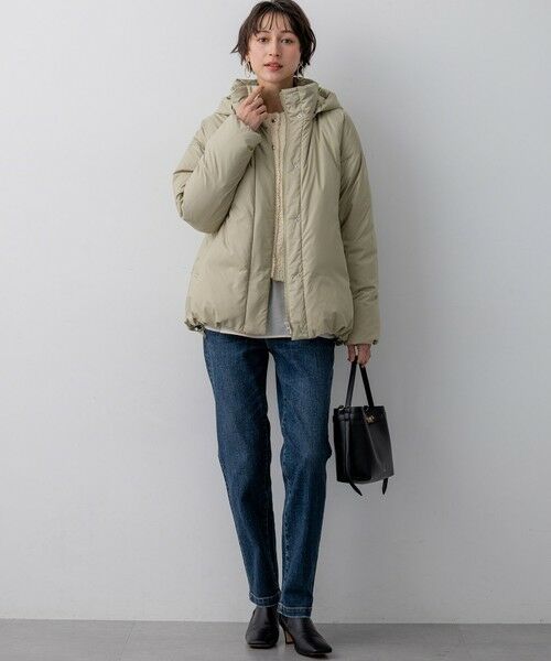 S size ONWARD(小さいサイズ) / エスサイズオンワード ダウンジャケット・ベスト | 【WEB&一部店舗限定】ステッチレス フーデット ダウン | 詳細26