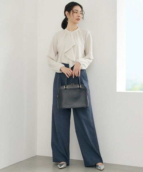 S size ONWARD(小さいサイズ) / エスサイズオンワード カットソー | アムンゼンジャージー トップス | 詳細7