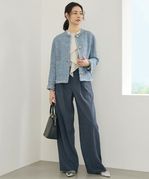 S size ONWARD(小さいサイズ) / エスサイズオンワード カットソー | アムンゼンジャージー トップス | 詳細8