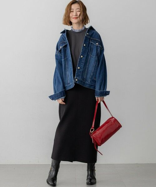 S size ONWARD(小さいサイズ) / エスサイズオンワード スウェット | 【WEB＆一部店舗限定】クリアコットンテリー ストライプフリル スウェット | 詳細14