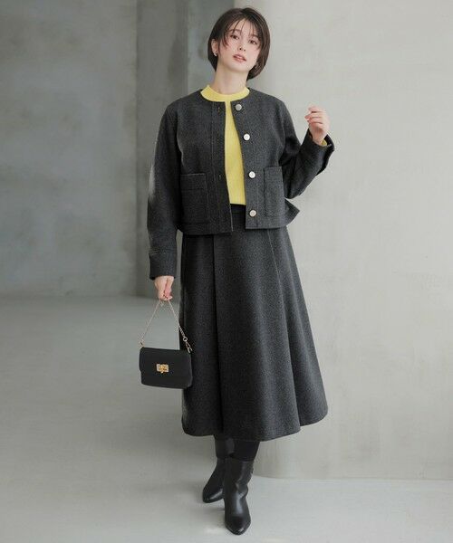 S size ONWARD(小さいサイズ) / エスサイズオンワード ニット・セーター | ラインポイント ニット | 詳細11