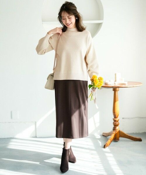 S size ONWARD(小さいサイズ) / エスサイズオンワード ニット・セーター | ラインポイント ニット | 詳細28