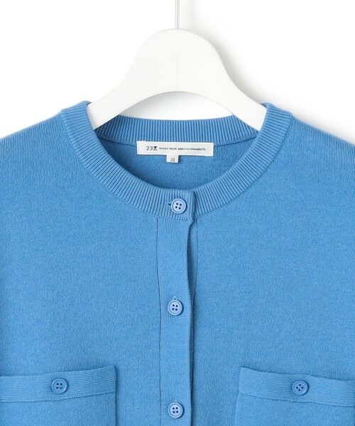 S size ONWARD(小さいサイズ) / エスサイズオンワード カーディガン・ボレロ | 【滝沢眞規子さん着用/Oggi掲載】コットンカシミヤ ポケット カーディガン | 詳細27