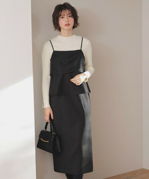 S size ONWARD(小さいサイズ) / エスサイズオンワード セットアップ | 【2SET】ビスチェ ワンピース × ニット セット | 詳細2