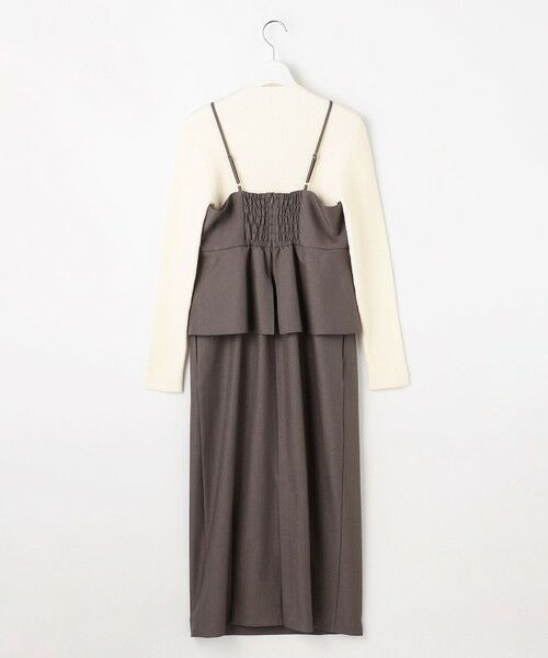 S size ONWARD(小さいサイズ) / エスサイズオンワード セットアップ | 【2SET】ビスチェ ワンピース × ニット セット | 詳細10