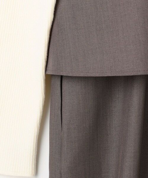 S size ONWARD(小さいサイズ) / エスサイズオンワード セットアップ | 【2SET】ビスチェ ワンピース × ニット セット | 詳細13
