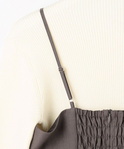 S size ONWARD(小さいサイズ) / エスサイズオンワード セットアップ | 【2SET】ビスチェ ワンピース × ニット セット | 詳細14