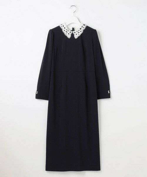 S size ONWARD(小さいサイズ) / エスサイズオンワード ロング・マキシ丈ワンピース | 【2WAY】セレモニーダブルクロス ワンピース | 詳細4