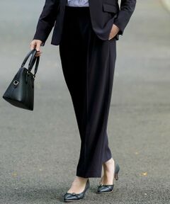 S size ONWARD(小さいサイズ) / エスサイズオンワード その他パンツ | 【セットアップ対応】セレモニーダブルクロス ワイドパンツ