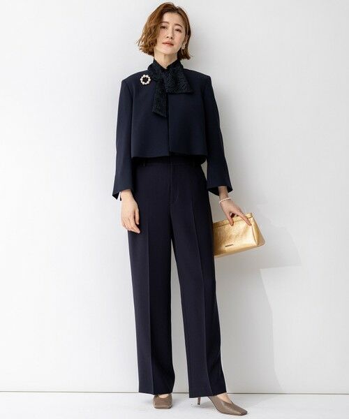 S size ONWARD(小さいサイズ) / エスサイズオンワード シャツ・ブラウス | 【APPLAUDIR】Brocheリボンブーケレース ブラウス | 詳細16