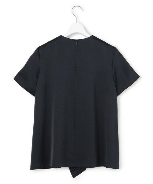 S size ONWARD(小さいサイズ) / エスサイズオンワード シャツ・ブラウス | 【APPLAUDIR】クリアダブルサテン フリルデザイン ブラウス | 詳細1