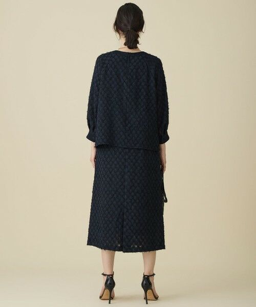 S size ONWARD(小さいサイズ) / エスサイズオンワード シャツ・ブラウス | 【セットアップ対応】ワッシャーカットジャカード ブラウス | 詳細6