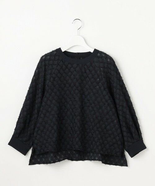 S size ONWARD(小さいサイズ) / エスサイズオンワード シャツ・ブラウス | 【セットアップ対応】ワッシャーカットジャカード ブラウス | 詳細7