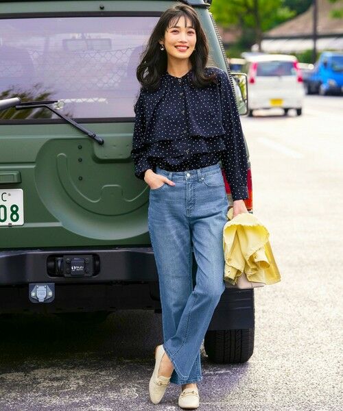 S size ONWARD(小さいサイズ) / エスサイズオンワード シャツ・ブラウス | ラッフルレイヤード ブラウス | 詳細17