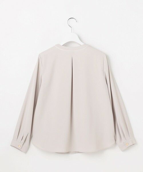 S size ONWARD(小さいサイズ) / エスサイズオンワード シャツ・ブラウス | フロントタックバイカラー ブラウス | 詳細11