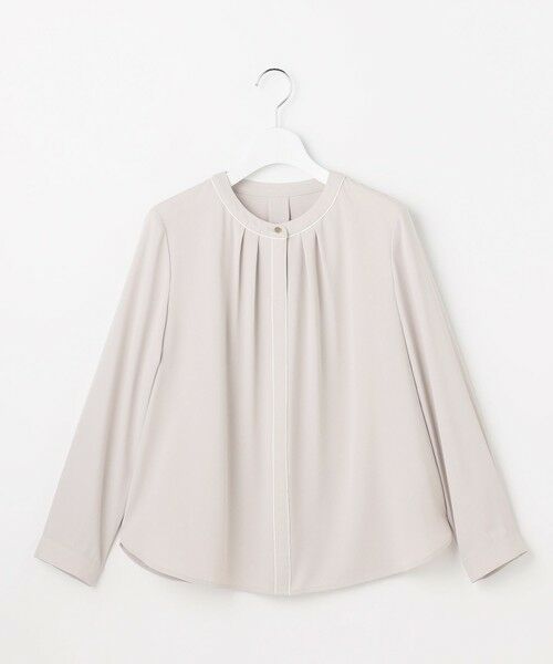 S size ONWARD(小さいサイズ) / エスサイズオンワード シャツ・ブラウス | フロントタックバイカラー ブラウス | 詳細17