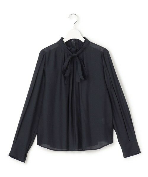 S size ONWARD(小さいサイズ) / エスサイズオンワード シャツ・ブラウス | TRオーガンジー 2WAY ボウタイブラウス | 詳細12