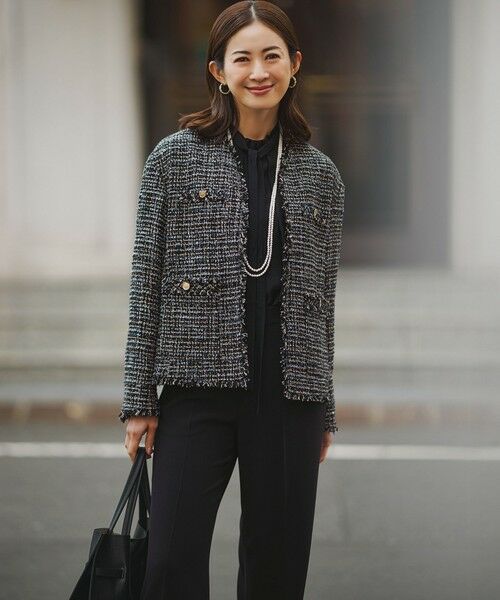 S size ONWARD(小さいサイズ) / エスサイズオンワード シャツ・ブラウス | TRオーガンジー 2WAY ボウタイブラウス | 詳細7