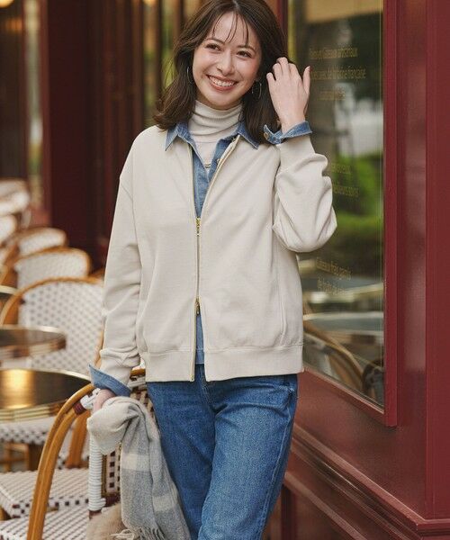 S size ONWARD(小さいサイズ) / エスサイズオンワード シャツ・ブラウス | ライトダンガリー デニムショートシャツ | 詳細4