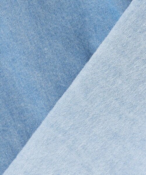 S size ONWARD(小さいサイズ) / エスサイズオンワード シャツ・ブラウス | ライトダンガリー デニムショートシャツ | 詳細15