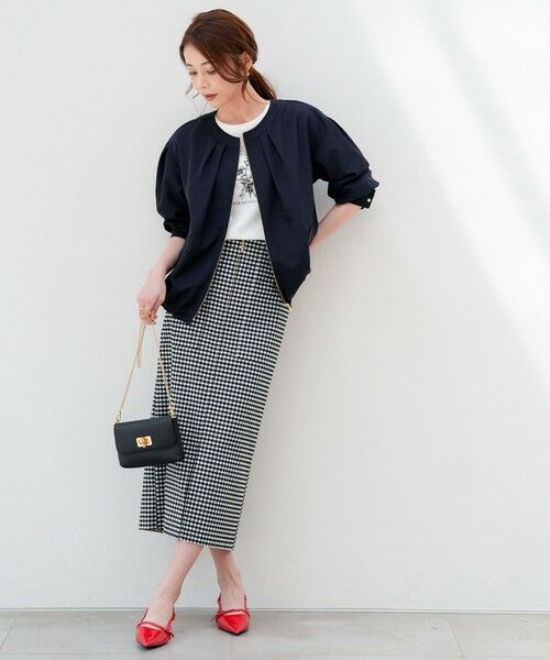 S size ONWARD(小さいサイズ) / エスサイズオンワード ブルゾン | 【BAILA掲載/花粉リリース】スプリングコンフォート ブルゾン | 詳細12